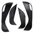 Anti Protective Kick Film Sticker Door 4pcs Carbon Fiber Hyundai Tucson - 1