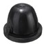 LED Headlight Bulb Dust Waterproof Seal HID Housing Cap Cover Black Rubber 90mm - 3