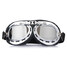 Helmet Goggles Lenses UV Motorcycle Atv Universal Chrome - 1