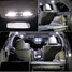 Side COB 5SMD LED 12V Dashboard Light White T10 License Plate Light - 5