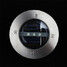 Led Solar Power Deck Light Round Garden Pathway Recessed Dock - 5