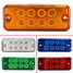 Waterproof 12V 8 LED Caravan Truck Trailer Lorry Side Marker Light Lamp - 2