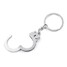 Mini Surface Key Chain Polishing Metal Craft Key Ring - 4