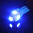 Side Maker Light Bulb Car Blue 5SMD T10 W5W 5050 LED Turn Door - 3