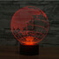 Decoration Atmosphere Lamp 3d Led Night Light Novelty Lighting 100 Colorful - 2