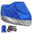 Waterproof Protective Motorcycle Scooter Rain Cover Blue - 1