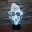 Abstract Lights Adornment Table Lamp 3d Color-changing Room - 3