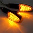 Short 14LED Light Handle Universal 12V Motorcycle Turn Signal Indicator - 6