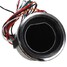 2 inch 52mm Meter Gauge Black Oil Pressure Motor Universal LED - 2
