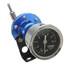 Adjustable Aluminum Gauge Fuel Pressure Regulator Oil Blue - 9