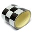 3 Inch Car Motorcycle Bike Checkered Sticker Tank Tape Black White Flag Vinyl Decal - 4