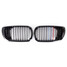 Front Gloss Black Kidney Grille Grill for BMW M-color - 1
