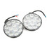 2Pcs Hi Lo 5inch Motorcycle Car Aluminum Fog 12-80V Spotlight Headlight 12 LED - 2