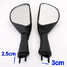 Kawasaki Ninja Black Rear View Mirror - 6