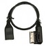 AMI Audi A3 A4 A5 A6 VW MK5 USB Cable Q5 Charging Auto Car Audio Data AUX Adapter - 6