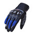 Racing Cycling Carbon Fiber Motorcycle Full Finger Gloves Dirt Bike Touch Screen - 3