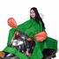 3XL 3 Colors Mirrors Motocycle Raincoat Scooter Electric Bike - 3
