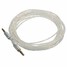 3.5mm 3M Stereo Male to Male Audio PTFE Teflon Cable Upgrade Car AUX pole - 1