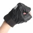 Cycling Sport Unisex Half Finger Black Driving PU Gloves - 6