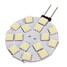 G4 White Bulb 5050 SMD 12V 15 LED Light Pure Car Boat Warm - 5