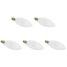 5 Pcs Warm White Ac 85-265 V Candle Light E14 Led 3w Smd - 1