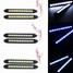Flexible Light COB Silicone 10 LED Lamps 16W 2x Car DRL Driving Daytime Running - 1