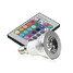 3w Remote Control Rgb Color Changing Gu10 85-265v Led Light Bulb - 4