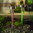 Set Solar Crystal Decor Light Lawn Stake Bubble Garden - 2