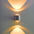 Contemporary Led Integrated Metal Modern Bulb Included Led Flush Mount Wall Lights - 1