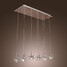 Modern/contemporary Feature For Crystal Metal Max 20w Dining Room Chrome Pendant Light - 5