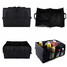Foldable Box Organizer Multipurpose Waterproof Car Storage Boot Trunk Bag Black - 5