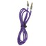 Stereo Computer Phone MP3 Metal Wire Cable AUX Audio Auxiliary Nylon 3.5mm Male to Male - 9