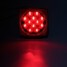 Submersible Lights Truck Trailer Side Pair Boat Red LED Tail Brake Stop Light - 3