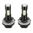 Lamp Car 1000LM 6000K LED 50W Fog Driving DRL White Light Bulbs 2Pcs - 3