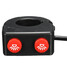 Button Motorcycle Bike Atv Handlebar Headlight ON OFF Switch 22mm - 4