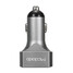 Gold Grey Car Charger 5.2A Rose Mcdodo Ports Fast Charging - 1