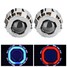 Lights Motorcycle H7 Optical Lens 2.5 Inch HID H4 With Double Car Double HB4 Angel Eyes - 1