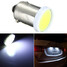 12V COB LED Bulb BA9S 2W Car Trailer Interior Light Super White Chip - 1