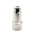 Two DC5V USB Port 3.1A Stainless Steel Car Charger - 4