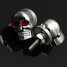 ATV Rear Brake Tail Light Turn Signal Chrome Skull Motorcycle Quad - 6