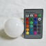 E14 Remote Control White 3w Ac85-265v Bulb Rgb Led - 1