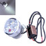 12V Motorcycle LED Headlight Storage Battery Headlamps - 4