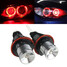 Ring Marker Pair Lights Xenon HID E53 Angel Eyes LED Red E65 BMW E39 E60 - 1