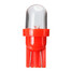 Lamp DC 12V Car Auto Lights Fog 1W Instrument 25LM Bulb Motorcycle Steel Ring 10Pcs T10 Red - 6