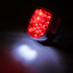Tail Brake Stop Turn Signal Light License Plate Lamp Universal Motorcycle LED Rear 12V - 8