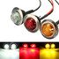 Red White Truck Trailer Bulb Lamp Amber Turn Signal Indicator Light LED Side Marker Light - 2