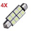 Nonpolar 4X 41MM Car Reading Light 8SMD - 1