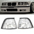 BMW E36 Coupe Clear Lens Lights 2DR Convertible Corner Side 3-Series - 1