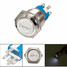 Horn ON OFF Push Switch Button Stainless Steel 5 Colors 12V LED Momentary - 5
