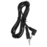 Black Car Audio Cable Cord 3.5mm Male Angle Connector Headphone AUX 1.5M - 3